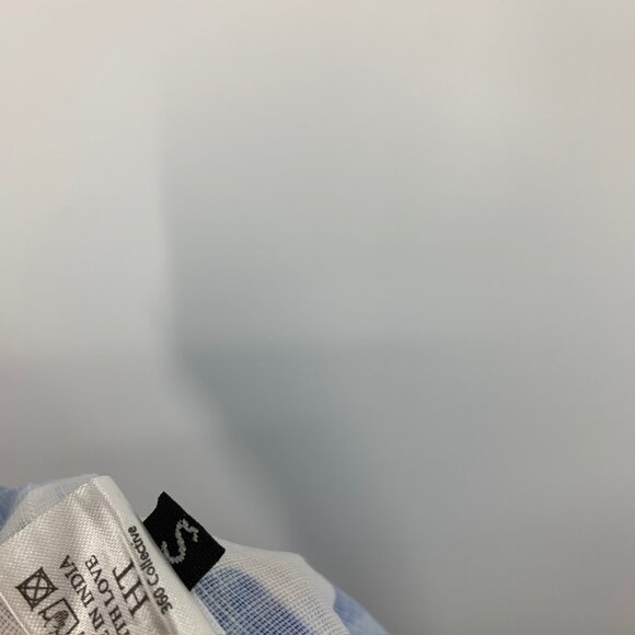 HT 360 Collective Skirt Blue Banana Print Maxi Tie Waist High Waist - Picture 16 of 16